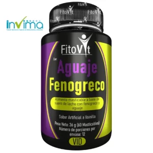 AGUAJE Y FENOGRECO X 60 UND FITOVIT