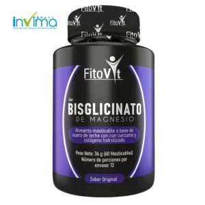 Bisglicinato De Magnesio X60 Und Fitovit