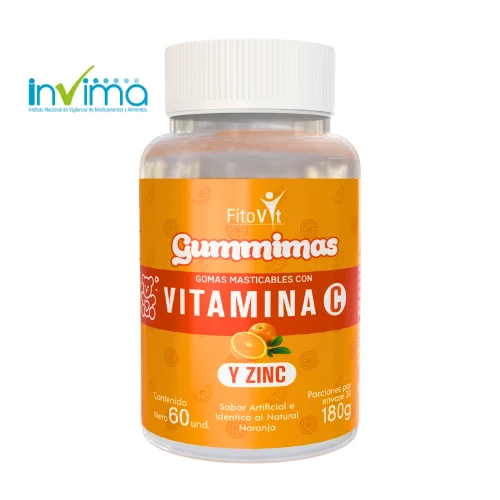 Vitamina C Y Zinc Gomitas X60und Fitovit