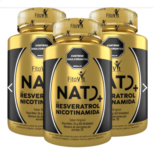 Pack 3 NAD+ Resveratrol x60